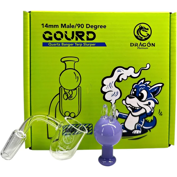 Dragon Platinum Gourd Quartz Banger Terp Slurper - Image 4