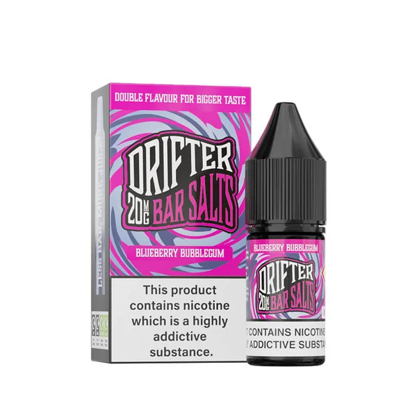 Drifter Bar Salts Blueberry Bubblegum 10ml Nic Salt E-Liquid - Image 2