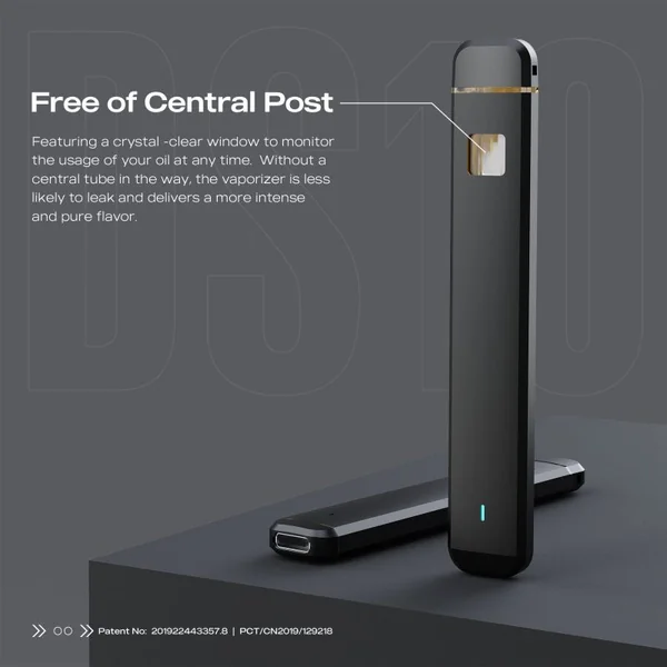 DS10 - 1 ML Disposable Vape Pen Postless Rechargeable USB-C - Image 2