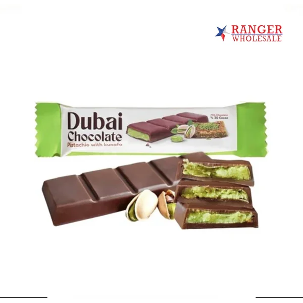 DUBAI CHO ODDIE PISTACHIO 24CT