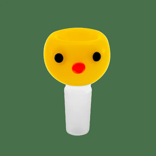 Ducky Glass Flower Bowl