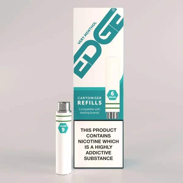 EDGE Cartomisers - Very Menthol - Pack of 3 - Image 2