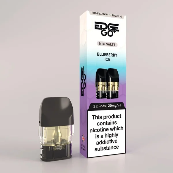 EDGE GO+ Nic Salt Pods - Blueberry Ice - Pack of 2