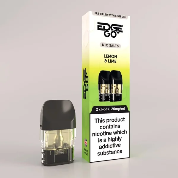 EDGE GO+ Nic Salt Pods - Lemon & Lime - Pack of 2