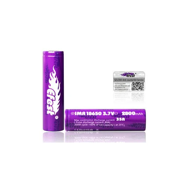 eFest IMR High Drain Battery - Image 4