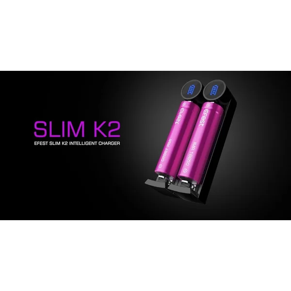 Efest Slim K2 - Two-Slot Battery Charger - Image 4