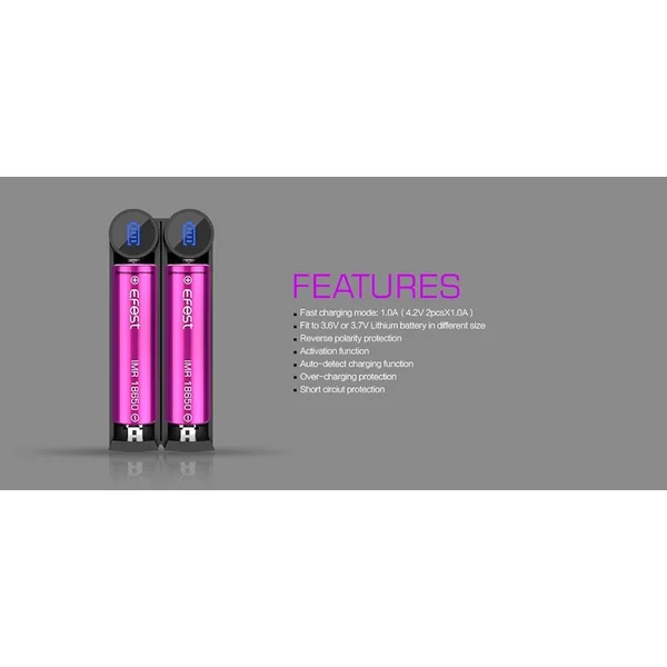 Efest Slim K2 - Two-Slot Battery Charger - Image 5