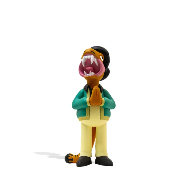 Elbo Glass Dino Apu Vinyl Figure