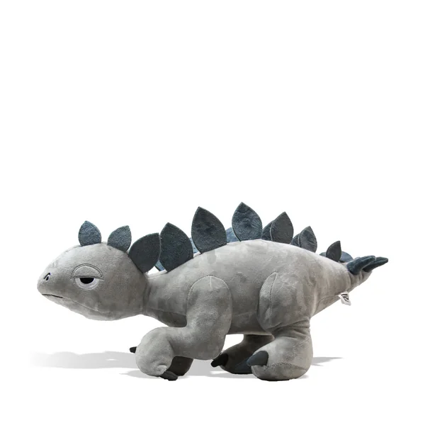 Elbo Glass Grey Steggo Plush Figure