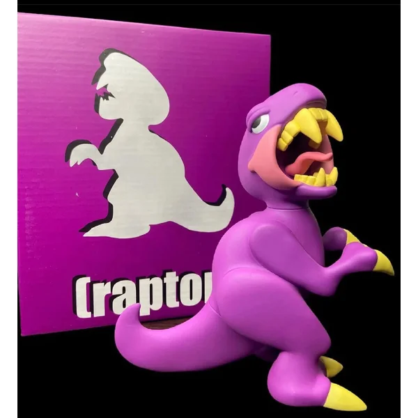 Elbo Glass Open Mouth Raptor Vinyl
