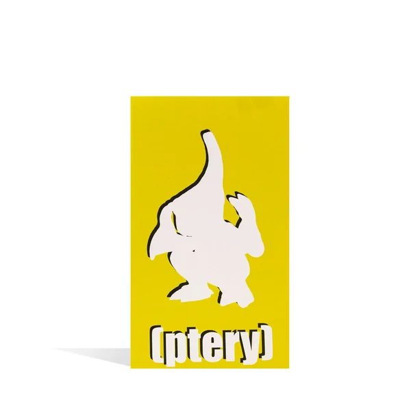 Elbo Glass Yellow Ptery Vinyl Figure - Image 3