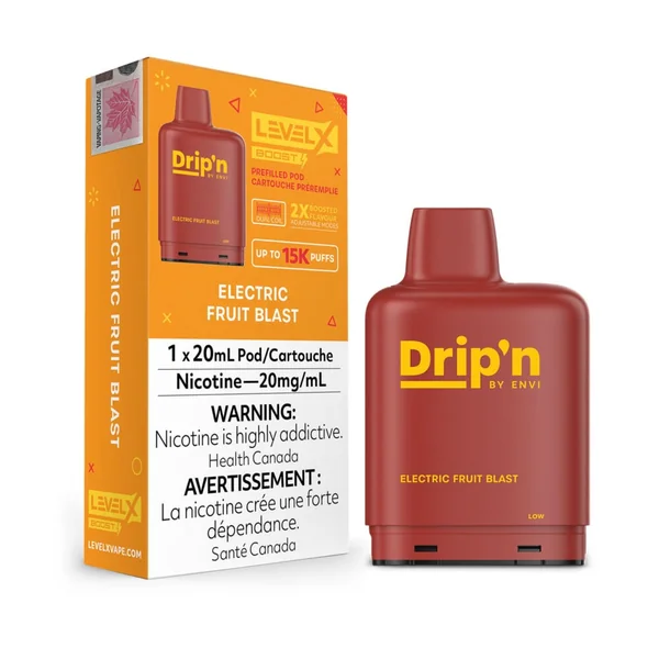 Electric Fruit Blast Drip'n Boost Level X Pod | 20mL - VapeLoft