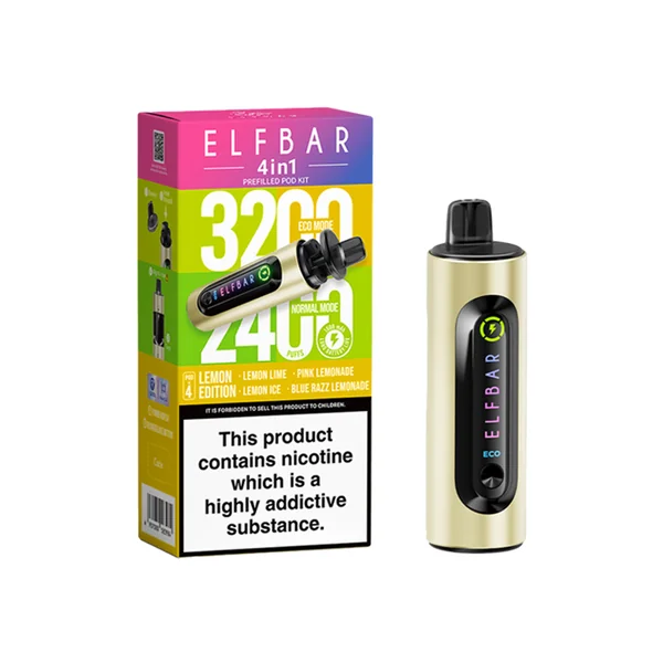 Elf Bar 4-in-1 Pod Kit (3200 Puffs) - Image 3