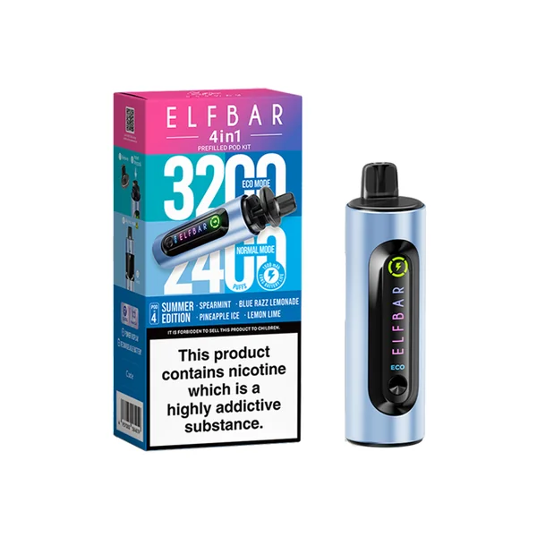 Elf Bar 4-in-1 Pod Kit (3200 Puffs) - Image 5