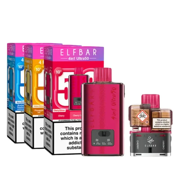 Elf Bar 4-in-1 Ultra 50 Prefilled Pod Kit