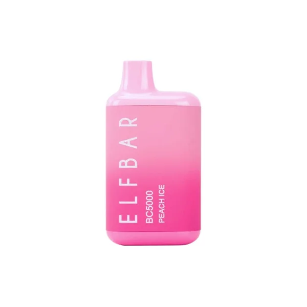 Elf Bar 5000 Disposable Vape - Peach Ice