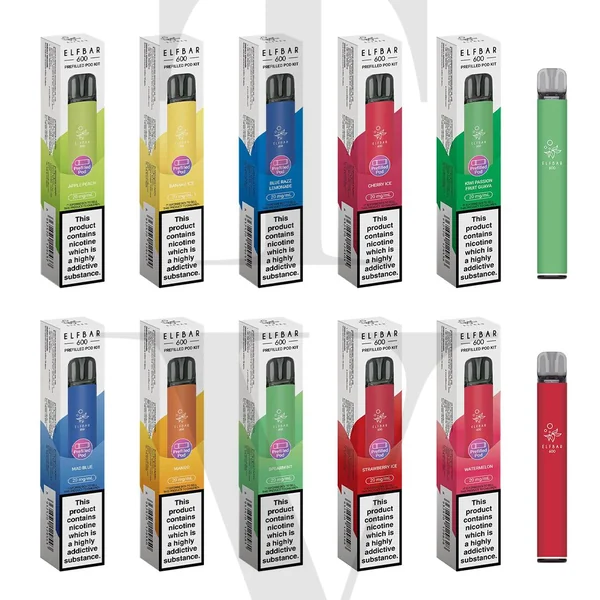 ELF BAR 600 PRE-FILLED POD VAPE KIT