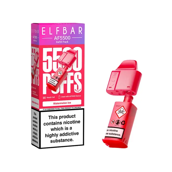 Elf Bar AF5500 Watermelon Ice Refill Pod