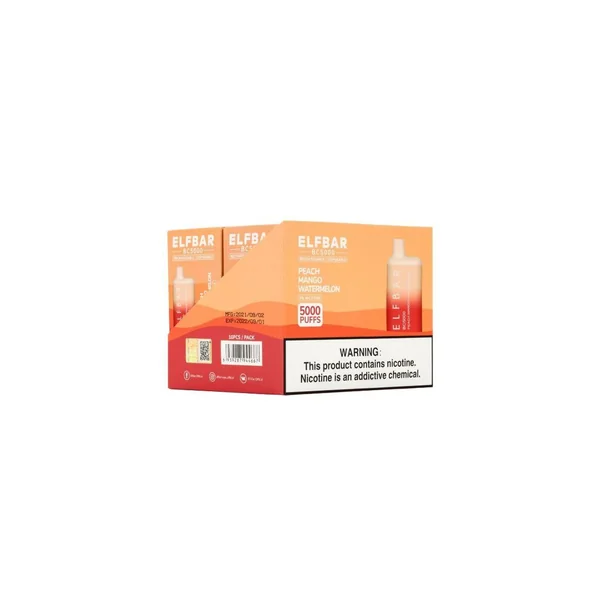 Elf Bar BC5000 – 10 Pack Disposable Vape Case + 10% Bulk Discount - Image 3