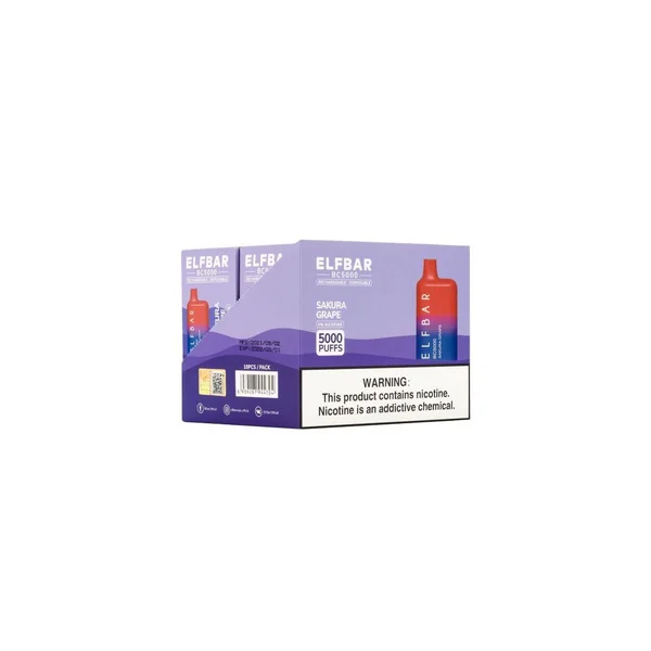 Elf Bar BC5000 – 10 Pack Disposable Vape Case + 10% Bulk Discount - Image 6