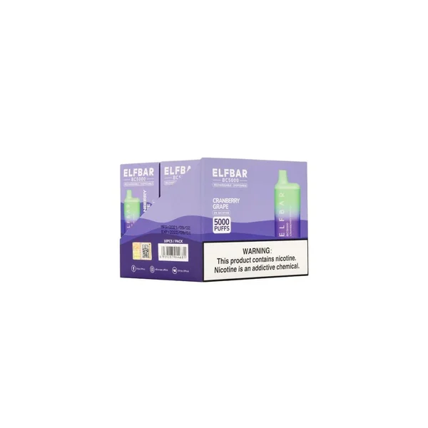 Elf Bar BC5000 – 10 Pack Disposable Vape Case + 10% Bulk Discount - Image 10