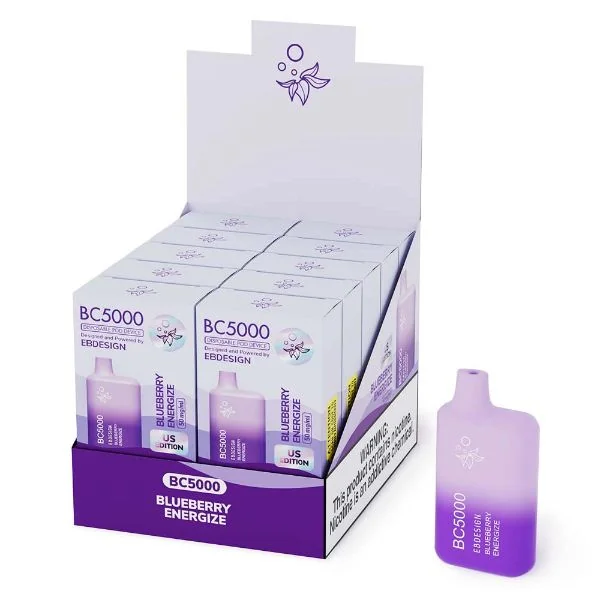 Elf Bar BC5000 5000 Puffs Rechargeable Vape Disposable 10mL 10 Pack - Image 37