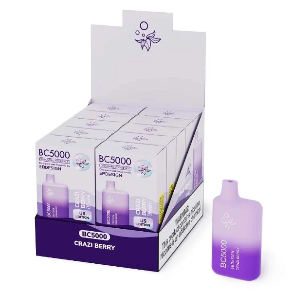 Elf Bar BC5000 5000 Puffs Rechargeable Vape Disposable 10mL 10 Pack - Image 38