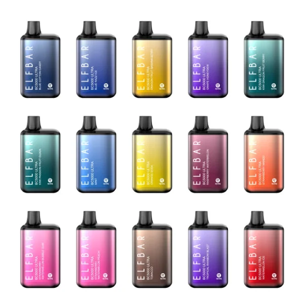 Elf Bar BC5000 5000 Puffs Ultra Rechargeable Vape Disposable 13mL