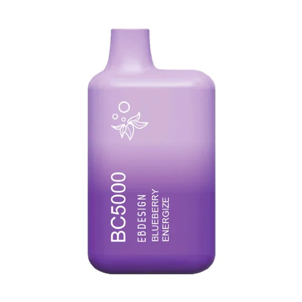 (ELF BAR) EB BC5000 Disposable Vape - 5000 puff - Blueberry Energize