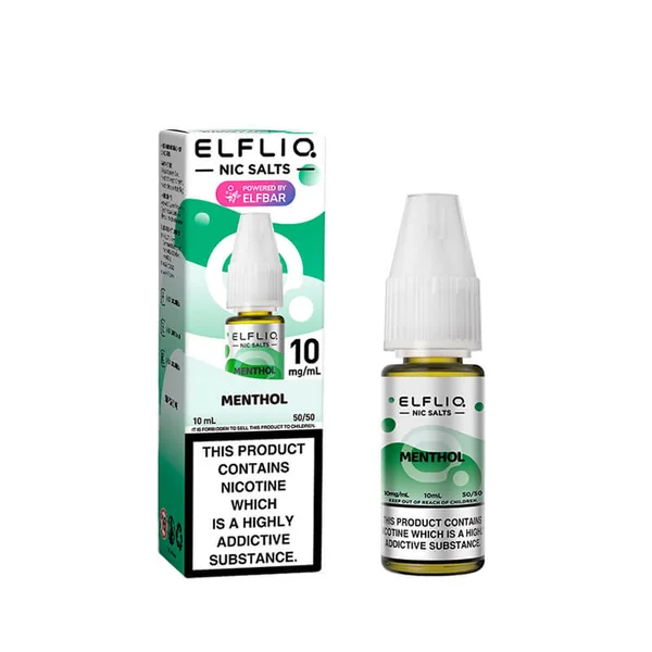 Elf Bar ElfLiq Menthol Nic Salt E-Liquid - Image 2