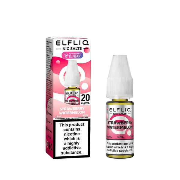 Elf Bar ElfLiq Strawberry Watermelon Nic Salt E-Liquid - Image 3
