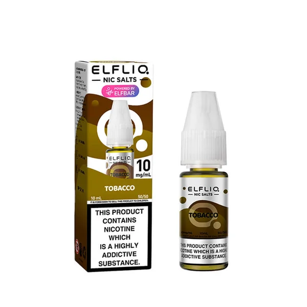 Elf Bar ElfLiq Tobacco Nic Salt E-Liquid - Image 2
