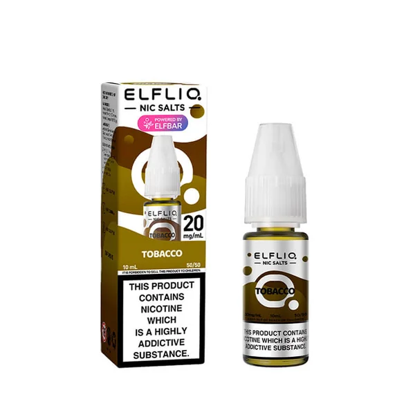 Elf Bar ElfLiq Tobacco Nic Salt E-Liquid - Image 3