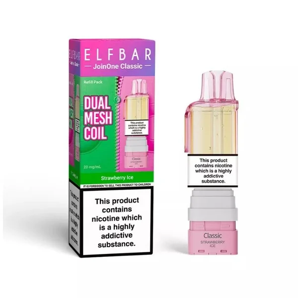 Elf Bar JoinOne15 Classic Strawberry Ice Refill Pods