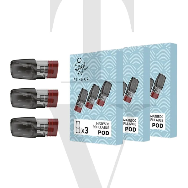 ELF BAR MATE 500 REFILLABLE PODS - MULTIBUY
