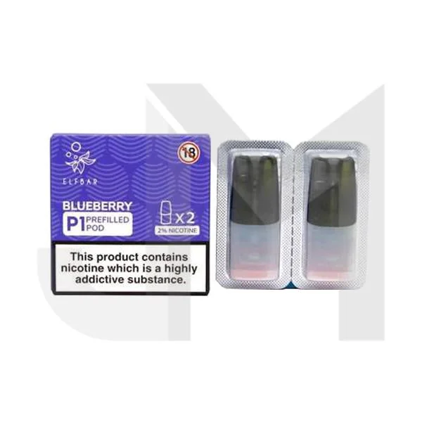 Elf Bar P1 Replacement 2ml Pods for ELF Mate 500 - Image 3