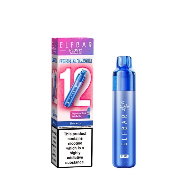 Elf Bar Plus 12 Prefilled Pod Vape Kits - Image 12