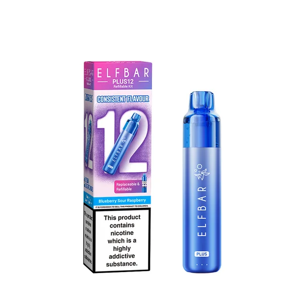 Elf Bar Plus 12 Prefilled Pod Vape Kits - Image 13