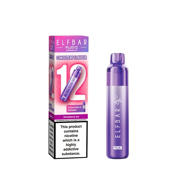Elf Bar Plus 12 Prefilled Pod Vape Kits - Image 3