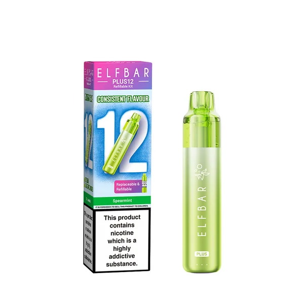 Elf Bar Plus 12 Prefilled Pod Vape Kits - Image 4