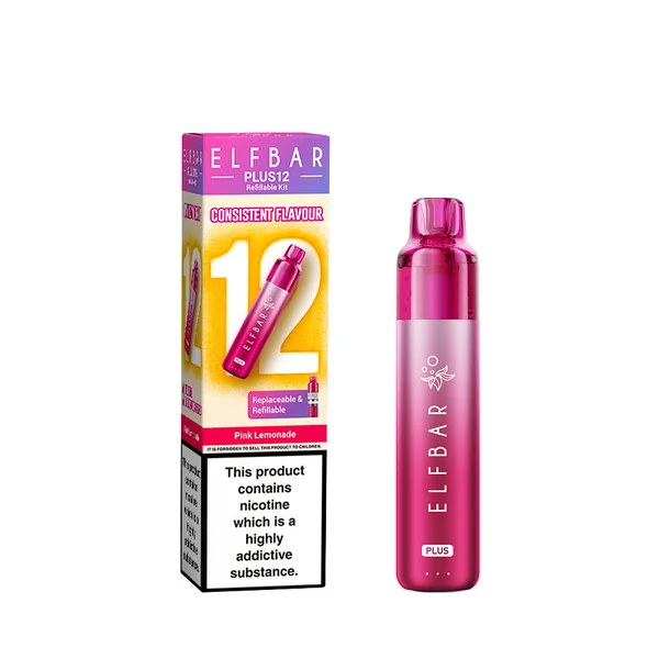 Elf Bar Plus 12 Prefilled Pod Vape Kits - Image 5