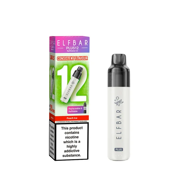 Elf Bar Plus 12 Prefilled Pod Vape Kits - Image 6