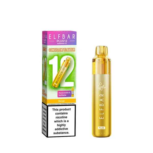 Elf Bar Plus 12 Prefilled Pod Vape Kits - Image 7