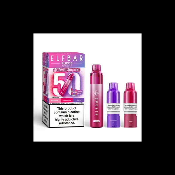 ELF BAR Plus 50 Prefilled Pod Kit Red Edition