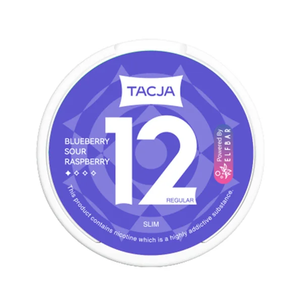 Elf Bar TACJA Nicotine Pouches Mellow Blueberry Sour Raspberry - Image 3