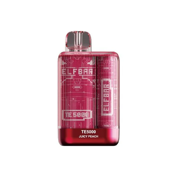 Elf Bar TE5000 5000 Puffs Rechargeable Vape Disposable 13.5mL - Image 9