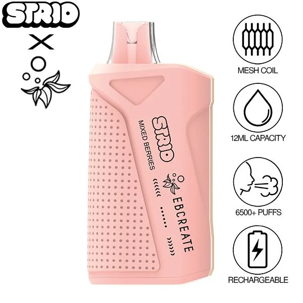 Elf EBCreate x Strio XC6500 Puffs Disposable Vape 12mL - Image 11