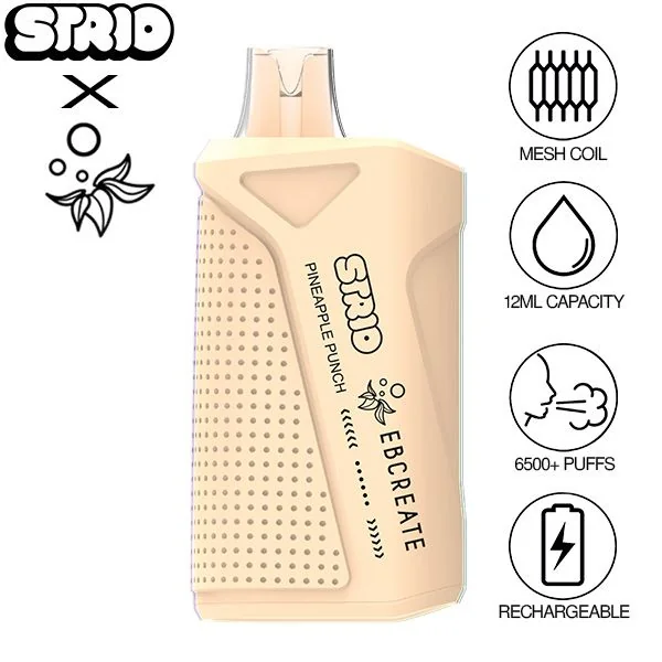 Elf EBCreate x Strio XC6500 Puffs Disposable Vape 12mL - Image 6