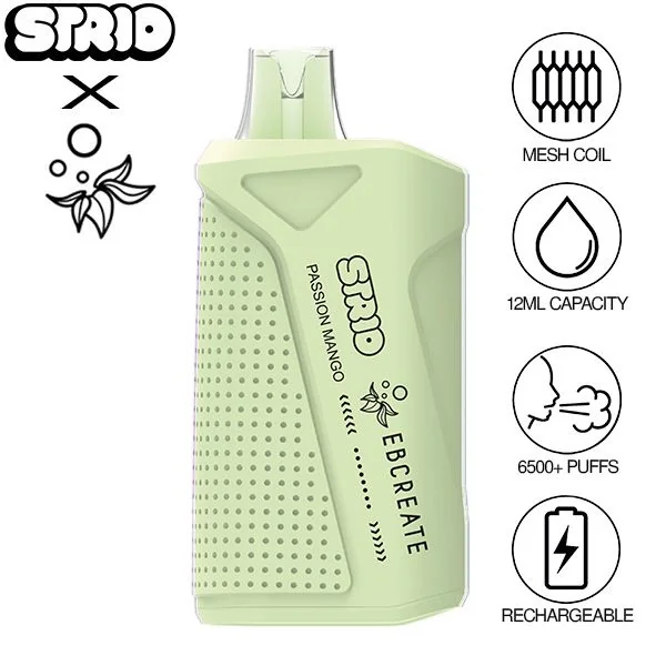 Elf EBCreate x Strio XC6500 Puffs Disposable Vape 12mL - Image 7