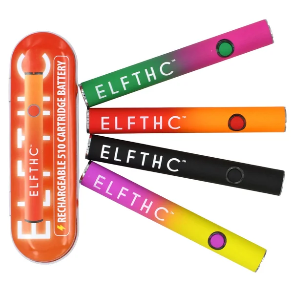 ELF THC 510 Thread Vape Pen Battery - Image 4